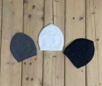Muslim Cap - Color: White Black