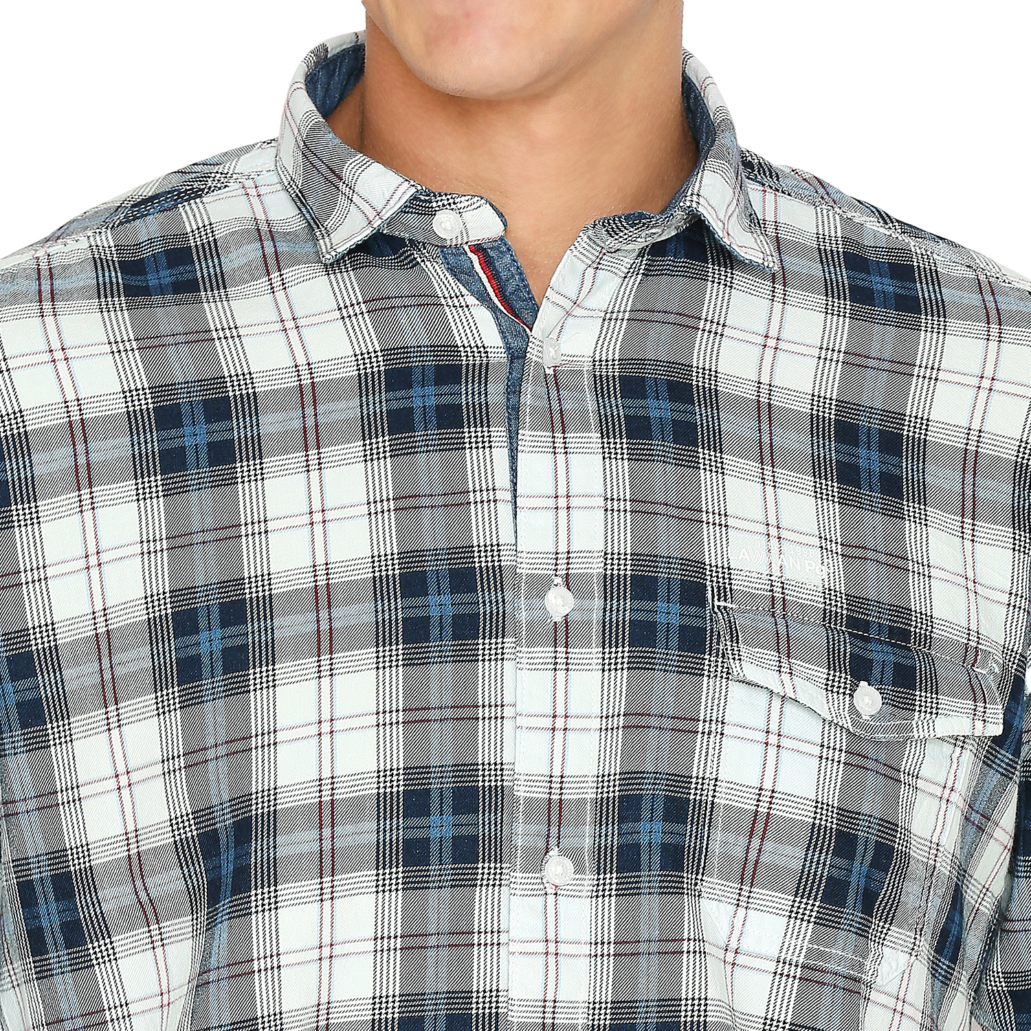 Lawman Men's Casual Checkered Shirt