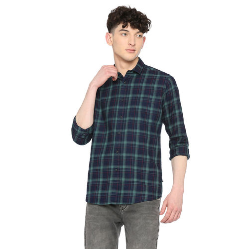 Integriti Men's Dark Color Checkered Shirt