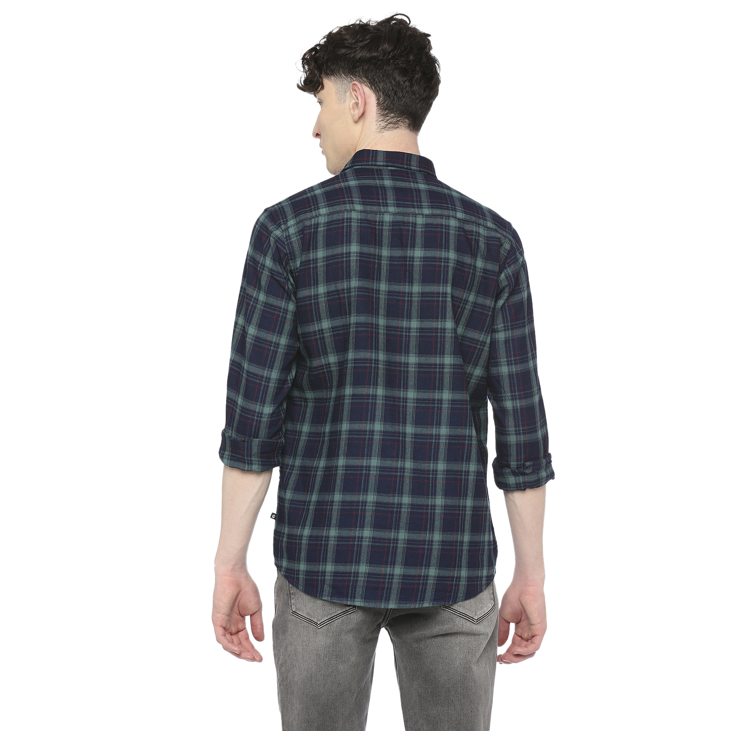 Integriti Men's Dark Color Checkered Shirt