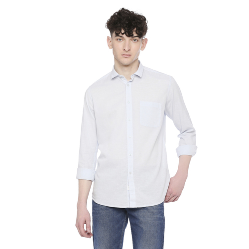 Integriti Full Sleeves White Shirts