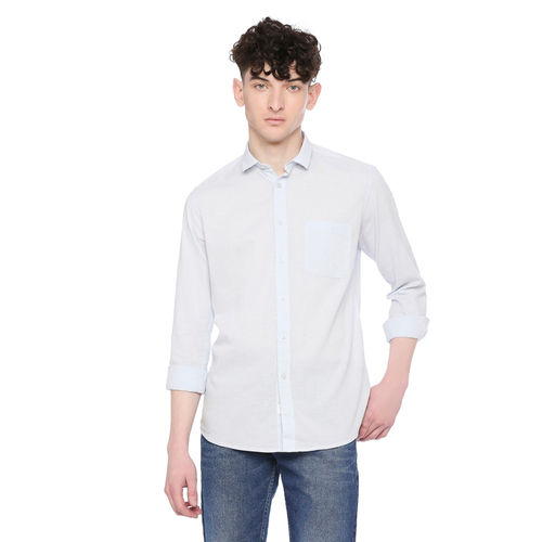 Integriti Full Sleeves White Shirts