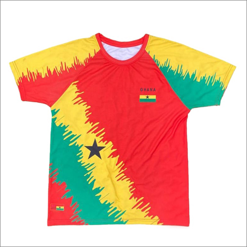 Polyester Mens T Shirts With Indian Flag