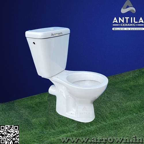 White Water Closet Irani Set