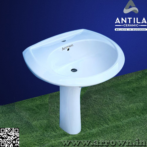 Capry Wash Basin With Pedestal