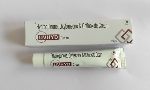 Hydroquinone Oxybenzone Octinoxate Cream External Use Drugs