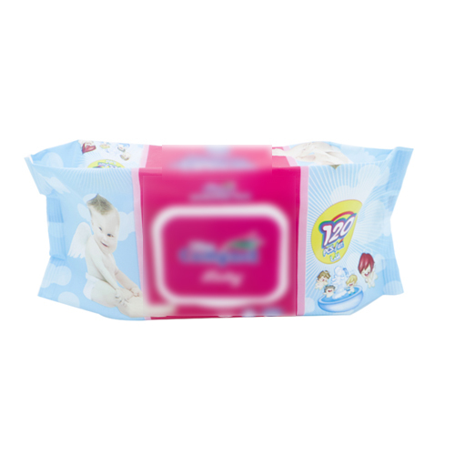 Disposable 120pcs Baby Cleaning Wipes Family Pack Free Sample China Factory