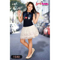 Girls Designer Skirt Top