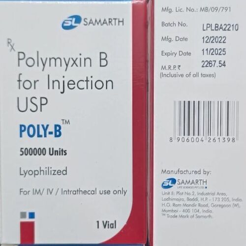 Poly B 500000IU Injection