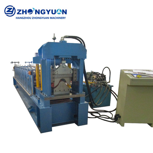 Glazed Metal Roof Ridge Capping Tile Roll Forming Machine Production Line