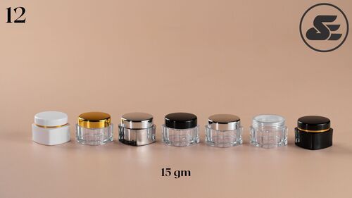 15 Gm Square Jars