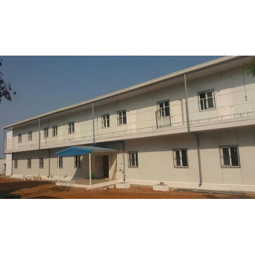 White Prefab G 1  Prefabricated Buildings