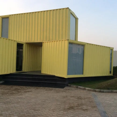 Yellow Modular Office Container