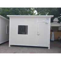 Prefab Portable Office Cabin - Color: White