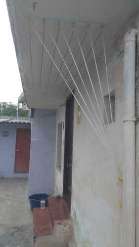 Ceiling mounted pulley type cloth drying hangers in Kumbalangi Kochi