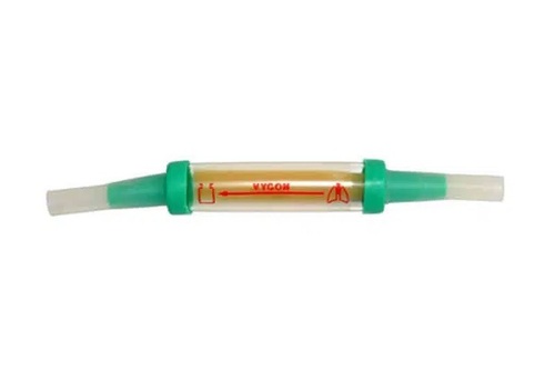 Double Valve For Thoracic Drainage Heimlich Type