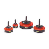 Cast Iron Av Machine Mount - High-grade Iron, Adjustable Sizes, Red And Black | Durable Design For Industrial Audio-visual Equipment Stability