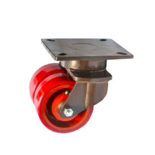 Brown Caster Trolley Wheel