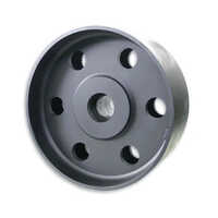 Flat Belt Pulley - Superior Grade Material, Different Sizes Available, Stylish Silver Color | Corrosion Resistant, Easy to Install and Maintain