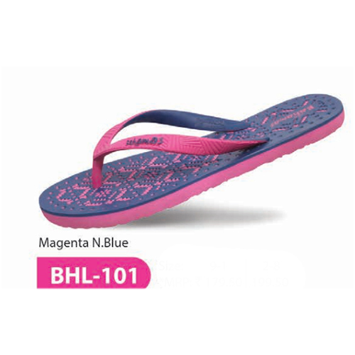 BHL 101 Magenta N Blue Slipper