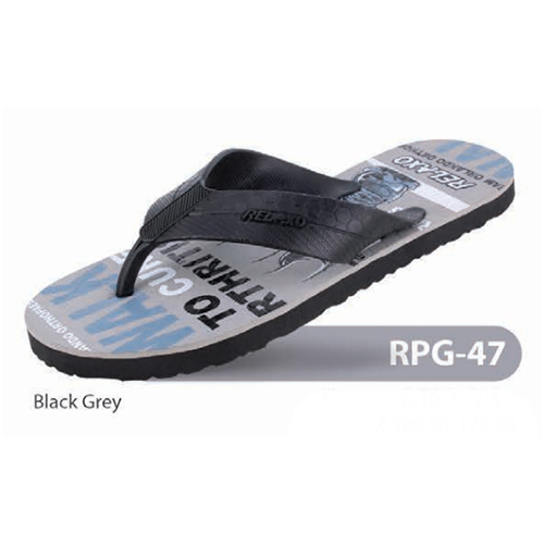 RPG 47 Black Grey Slipper