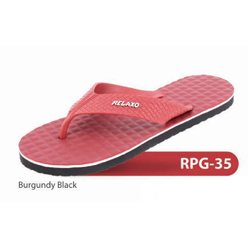 RPG 35 Burgundy Black Slipper