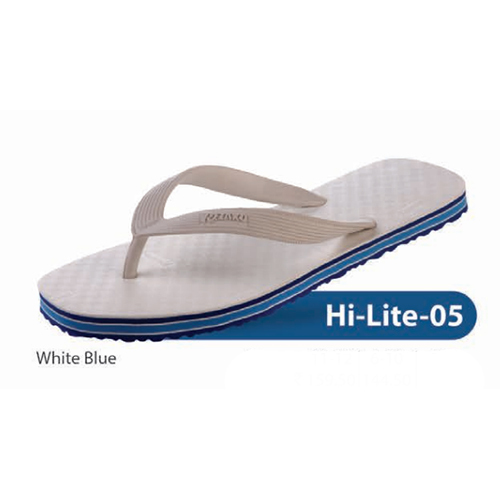 HI lite 05 White Blue Hawai Slipper