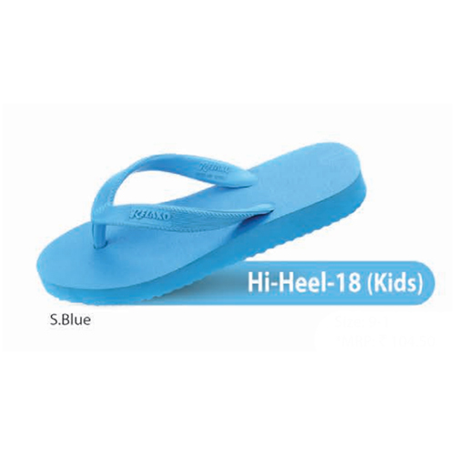 Hi Heel 18 ( Kids) S Blue Hawai Slipper