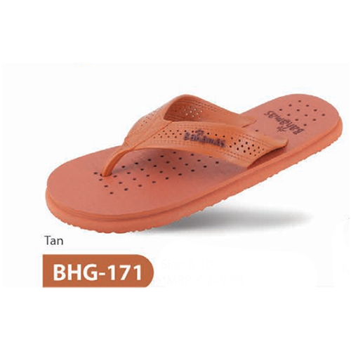 BHG 171 Tan Mens Slipper