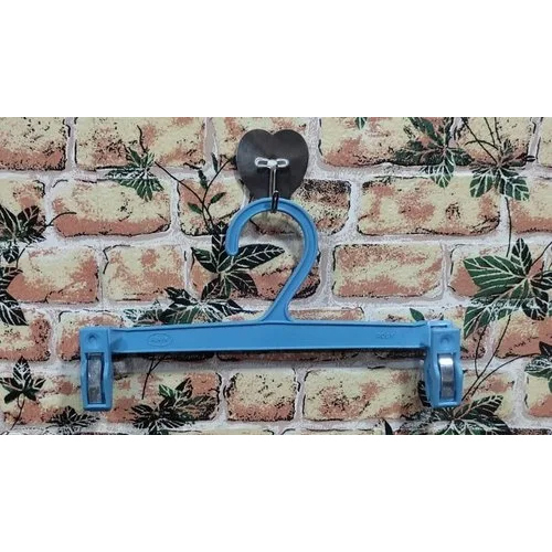 Blue Plastic Pant Hanger