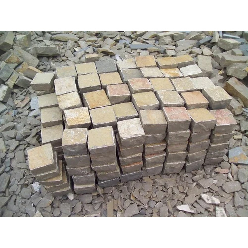 Tandoor Yellow Limestone Cobble