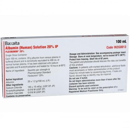 Human Albumin Infusion