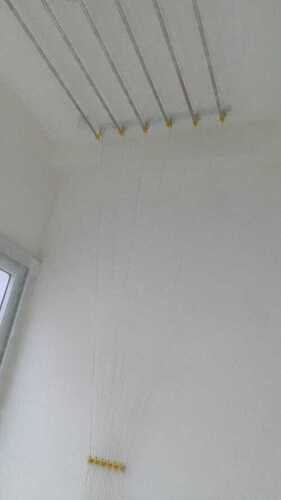 Ceiling mounted pulley type cloth drying hangers in Valluvalley kochi