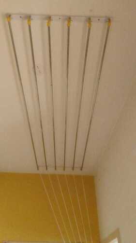 Ceiling mounted pulley type cloth drying hangers in Vavakkad Kochi