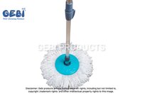 Gebi Spin Bucket mop With 360 Degree Rotation  Steel Spinner 12 litres