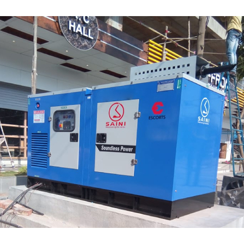 Silent Diesel Generator Rental Service By SAINI DIESAL POWER SERVICE PVT. LTD.