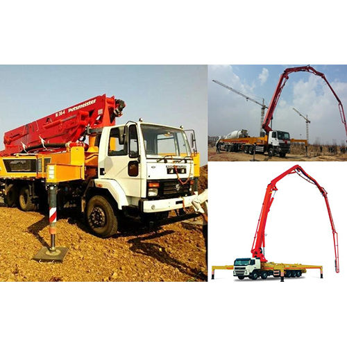 Boom Placer Concrete Pump Rental Service