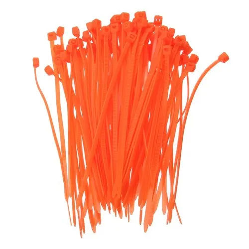 Orange Nylon Cable Ties