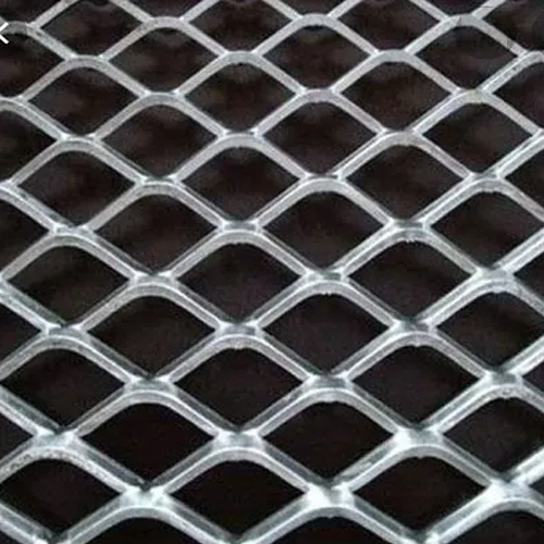 Expanded Metal Diamond-Shaped Pattern Wire Mesh