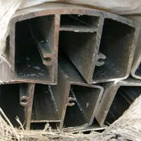 Rectangular Metal Profile - Color: Black