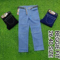 Boys Casual Wear Baggy Jeans