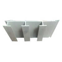 Aluminium Window Profile - Rectangular White A-grade | High Strength, Coated Finish, Versatile Installation For Residential & Commercial Use
