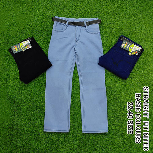 Boys Straight Fit Baggy Jeans Pant