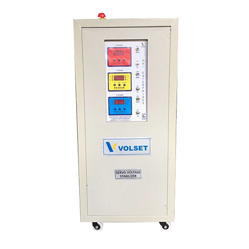 Servo Voltage Stabilizer With 3 Meter Display Efficiency: High