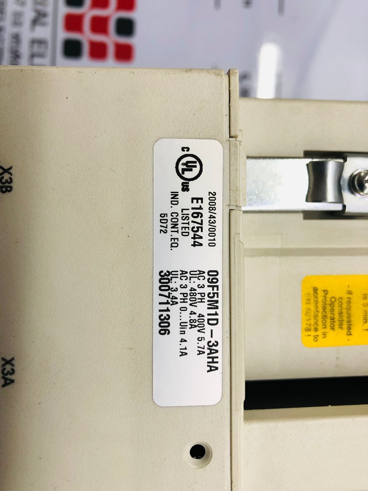 KEB F5 AC DRIVE 1.5KW  415V  09F5M1D-3AHA