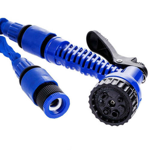 50 FT EXPANDABLE HOSE PIPE NOZZLE FOR GARDEN WASH CAR BIKE WITH SPRAY GUN