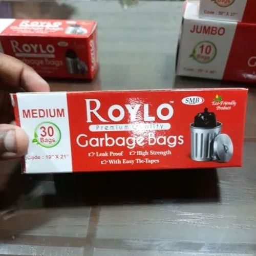 Black 30 Medium Garbage Bag Roll