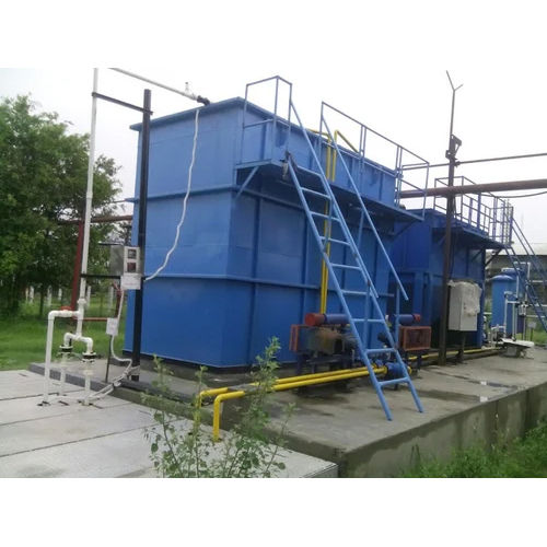 Blue Industrial Sewage Treatment Plant