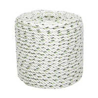 14mm Polyamide Rope - Nylon Material, Heavy-duty Size, White Color | High Strength, Abrasion Resistance, Ideal For Industrial & Camping Use