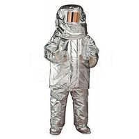 Silver Aluminised Fire Suit
